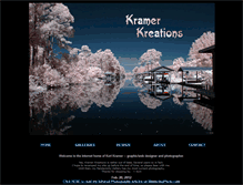 Tablet Screenshot of kramerkreations.com